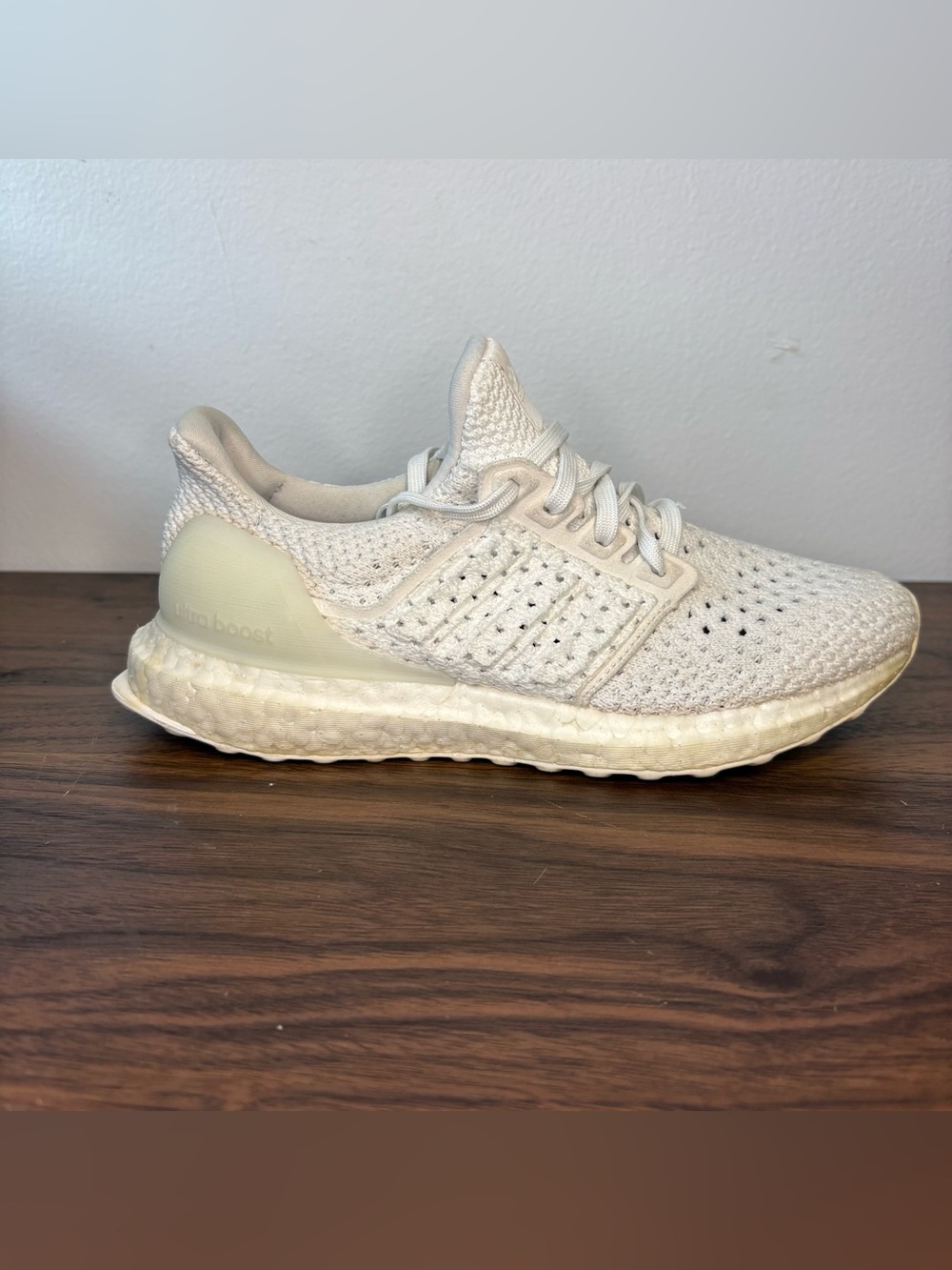 Adidas Ultraboost Clima J 1.0 Triple White CP8773 Women’s Size 6 Or Mens 4.5